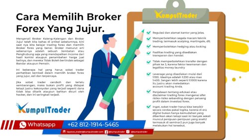 Cara memilih Broker forex yang jujur