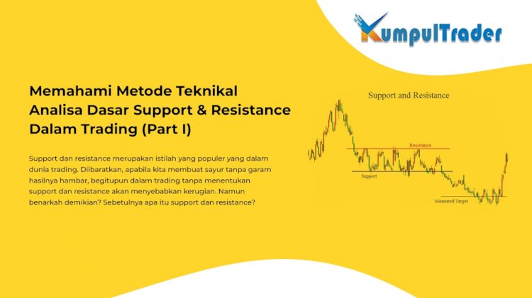 Memahami Metode Teknikal Analisa Dasar Support dan Resistance (S&R) Dalam Trading  (Part I)